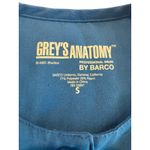 Grey's Anatomy Grey’s Anatomy Blue Scrub Jacket Women’s Small Nursing Uniform Top Photo 4