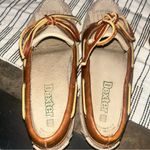 Dexter Women's Size‎ 6 Leather Boat Shoes In Ash/ Tan New In Box Photo 6