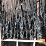 Gypsies Junkies Black Lace Long Sleeves Sheer Dress M Size M Photo 6