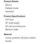 Schutz Suede Boots Photo 4