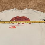 The North Face  Gray T-Shirt with Red Bear Design women large Photo 4
