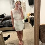Revolve White Lace Dress Photo 3