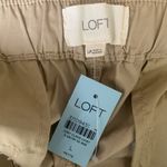 Loft  Paper Bag Tan Pants Sz LP NWT Photo 9