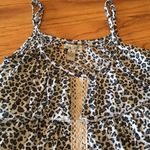 🛍Cheetah Crotchet tank.🛍 Gray Size M Photo 1