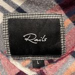 Rails Hunter Merlot Navy Burgundy Long Sleeve Shirt Photo 3