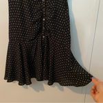 Free People  Pippa Short Sleeve Ruched Polkadots Dress Size XS Photo 10