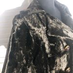Hens & Kelly vintage 70s Jackie O Peacoat Faux Fur Double Photo 4
