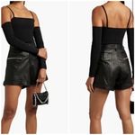 Alice + Olivia New! EVIA TANK WITH ARM WARMERS Black Sz XS $330 Photo 1