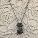 Silver Cat Pendant Necklace Photo 0