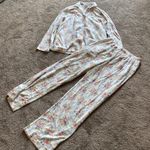 Charter Club  Floral Print Fleece Pajama Set SIZE XS Photo 0