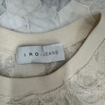 IRO Jeans Bateau Neckline Long Sleeve Crop Top Photo 1