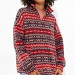 American Eagle  Fair Isle quarter zip Sherpa medium Photo 0