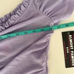 Almost Famous NWT ruched off the shoulder crop top Photo 7