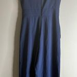 Adalyn Rae jump suit wide cropped legs XS Blue Photo 12