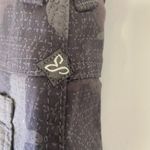 prAna  Size 10 Charcoal Camo shorts organic Olivia $89 Photo 3