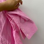ZARA Pink Button Down Long Sleeve Shirt Photo 3