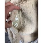 Avanti New York Genuine Rabbit Fur Coat Beige Cream winter jacket Size Medium Photo 7