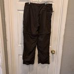 Columbia Titanium Brown Packable Omni Dry Convertible Nylon Pants Women's Large Photo 7