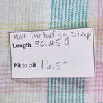 Old Navy  Pastel Plaid Linen Mini Sundress with Smocked Back Size Large Photo 8