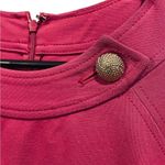 Talbots Pink 3/4 Sleeve Business Casual Stretch Knee Length Dress Photo 1