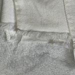 Lily Rain Women's White 100% Cotton Raw Asymmetrical Hem Jean Mini Skirt Sz Med Photo 9