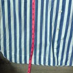 Sézane NEW  Maxine Oversized Shirt Dress, Ecru Blue Stripes 4 Photo 10