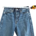 Banana Republic Button Fly Straight Leg Classic Blue Women's Jeans Size 27 Photo 5