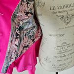 Ted Baker Bright Pink Bracti Peplum Jacket Coat Size 3 US 8 Wool Fuchsia Photo 8