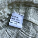 Cream colored scalloped lace swimsuit cover up Size L Photo 6