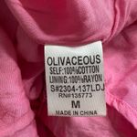 Olivaceous  Pink and Orange Floral Dress Photo 5