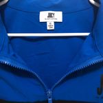 Juicy Couture  Y2K Blue Active Wear Cropped Half Zip Track Polyester Jacket XL Photo 2