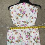 WAYF  Open Back Floral Maxi Dress Ivory‎ L Photo 7
