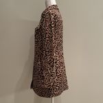 Chico's Chico’s Cheetah Print Button Front Shirt Jacket Photo 4