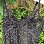 Naked Wardrobe  Black Lace Bodysuit S Photo 1
