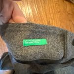 United Colors Of Benetton grey wool trouser pants size 2/38 Photo 2