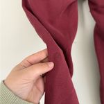 Lululemon Scuba High Rise Joggers Red Merlot Size 8 Photo 4