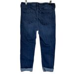 Liverpool LA The Crop Doheny Blue Denim Cuffed Capri Jeans Stretch Women’s 12/31 Photo 3