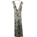 Lulus x LUSH Stay Wild Ivory Leopard Print Pleated Midi Dress sz. S Photo 2