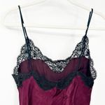 Victoria's Secret Womens Vintage 70s Whimsigoth Silk Lace Babydoll Slip Dress S Photo 6
