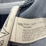 ZARA  M Blue Denim Dress with Open Back and Tie-up Detail Photo 6