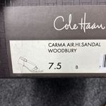Cole Haan carma air hi heels sandal strappy Woodbury brown tan 7.5 Photo 11