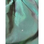 Jessica McClintock Vintage 80’s Black Velvet & Green Bubble Skirt with V-Neck Back Size: Medium Photo 11