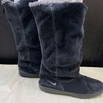Nike  Women's Black Suede Boots/ Shoes Zip up Size 8.5 SKU 5739 Photo 3