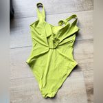 Everlane  ReNew One Piece Swimsuit | Medium | Chartreuse Photo 4