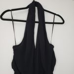 Bishop and Young Revolve  Black Halter Pant Jumpsuit Small Photo 3