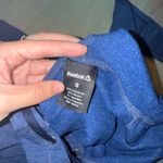 Reebok  Blue Lace-Up Hoodie Photo 3