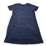 Universal Standard Dress Womens Small Navy Blue Tesino Washed Jersey Casual Photo 5