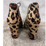 Kate Spade  Leopard Print Calf Hair Roger Lace Up Ankle Booties‎ Heels Size 7.5M Photo 5
