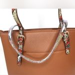 Anne Klein | Brown Lily Tote Pebble with credit card wallet Photo 7