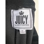 Juicy Couture Juicy by  Black Velour Pull-On Y2K Lounge Sweatpants Size Large Photo 7